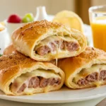 breakfast crescent rolls