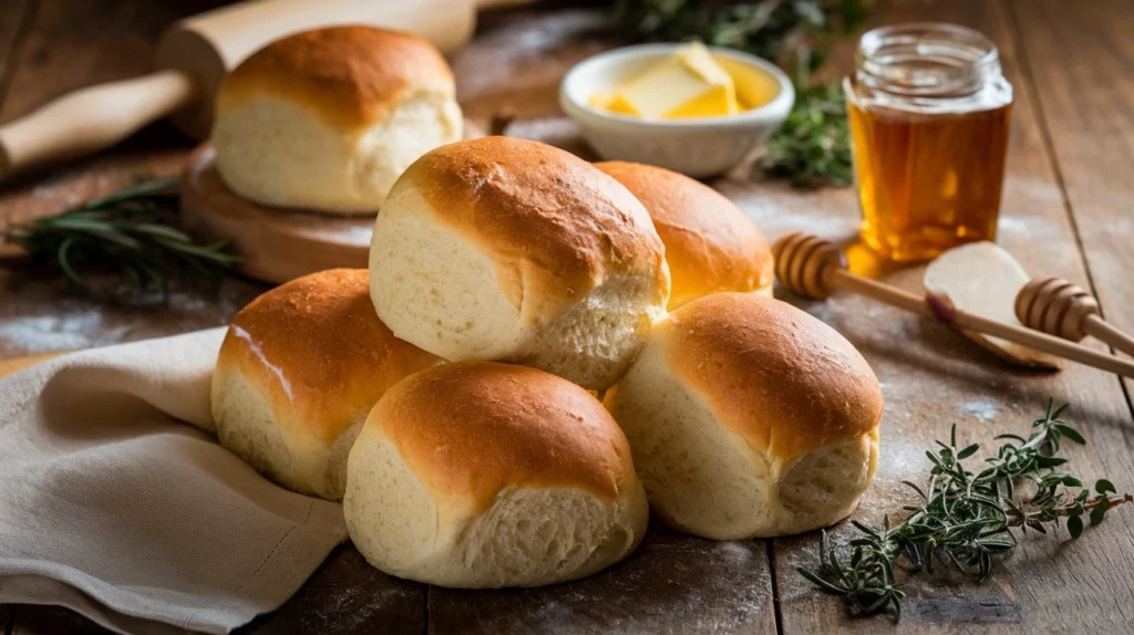 sourdough dinner rolls