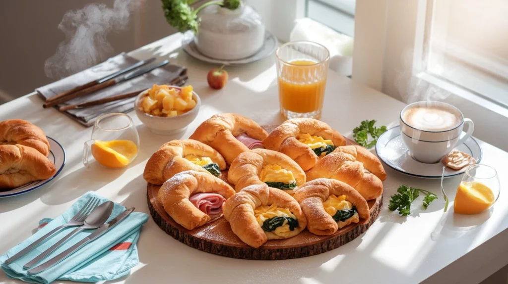 crescent roll breakfast